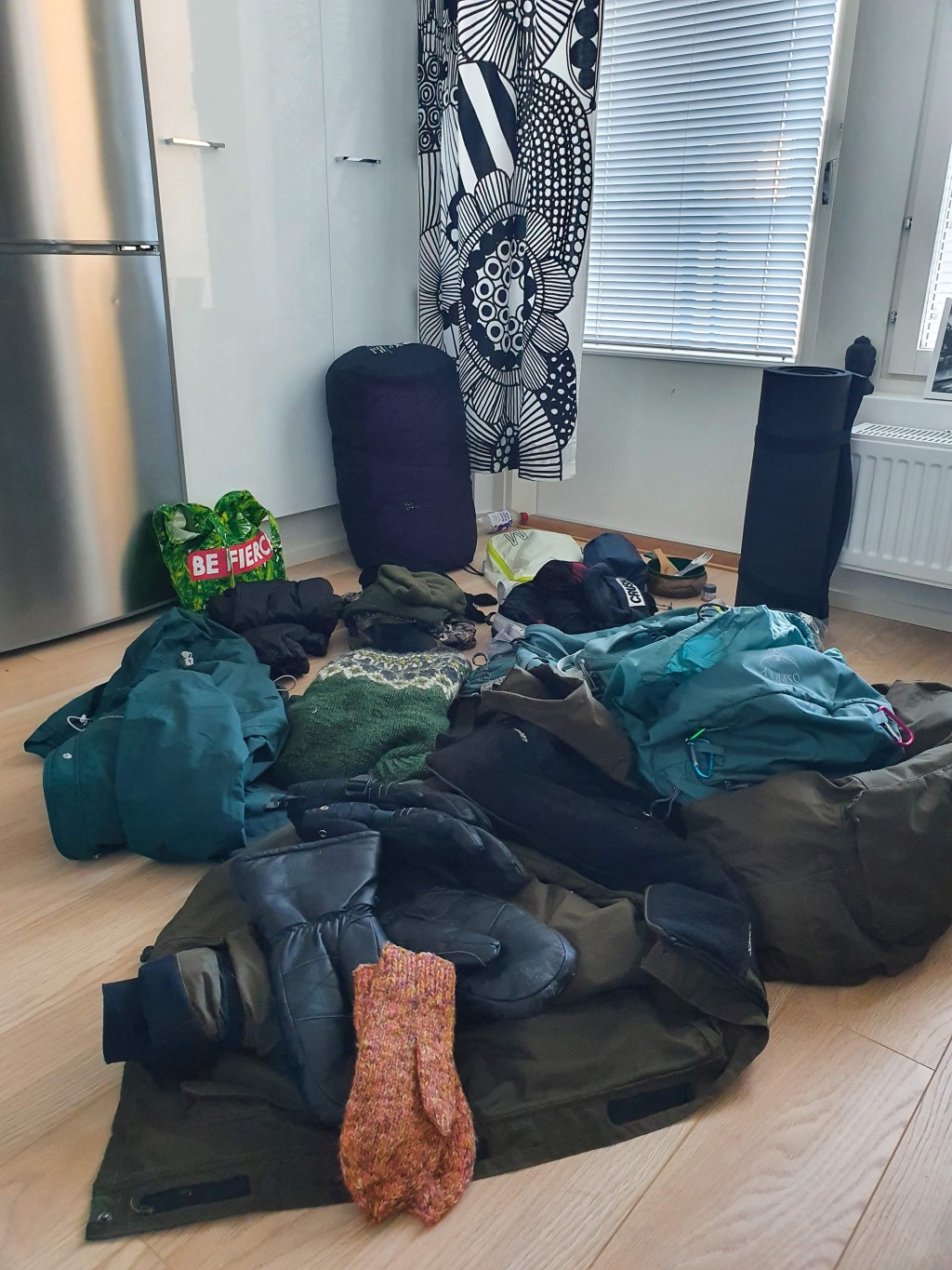 Talviretkeilyvalmistelut Kolille